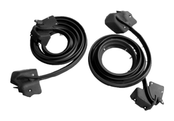 Door Weatherstrips for 1968 Pontiac Grand Prix - Pair
