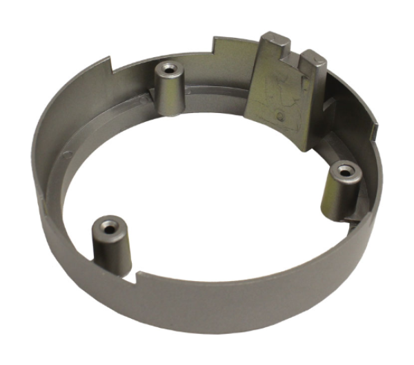 Untere Hupenknopf-Blende für 1968 Pontiac GTO mit originalem Holzimitat-Lenkrad