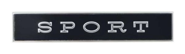 Fender Emblems for 1968 Plymouth Satellite - SPORT / Pair