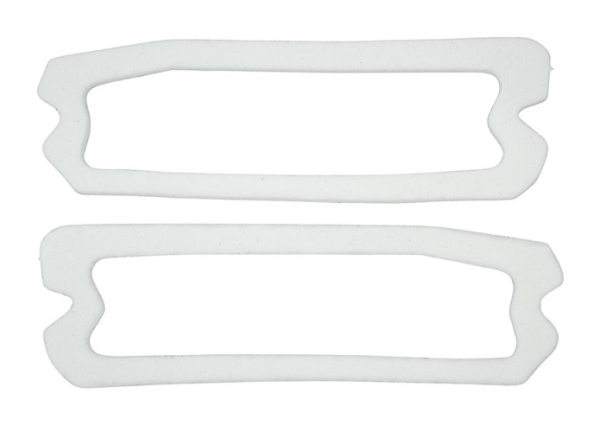Park/Turn Light Lens Gaskets for 1968 Pontiac Tempest - Pair