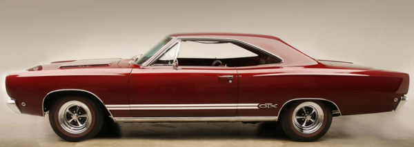 Streifen-Set für 1968 Plymouth GTX - Seiten-Streifen unten