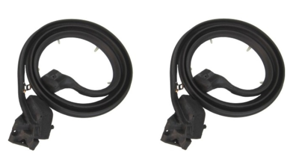Rear Door Weatherstrips for 1969-70 Pontiac Catalina 4 Door Hardtop