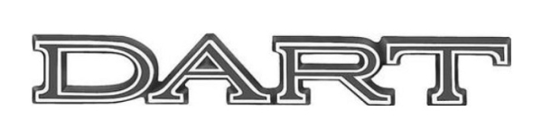 Fender Emblems for 1969-70 Dodge Dart - DART / Pair