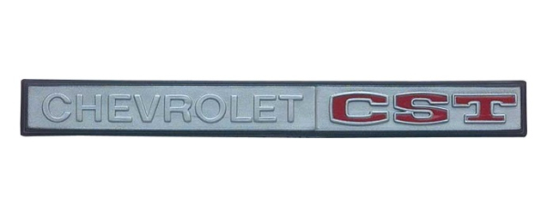Handschuhfach-Emblem für 1969-70 Chevrolet Pickup/1969-72 Chevrolet Blazer - CHEVROLET CST