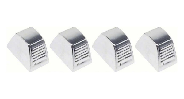 Heizungsregler-Knopf-Set für 1969-81 Chevrolet Camaro - Chrom