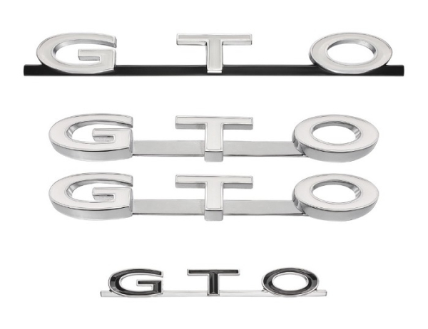Emblem-Kit für 1969 Pontiac GTO