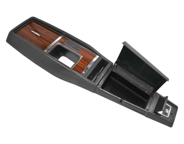 Mittelkonsole für 1969 Chevrolet Camaro mit 3-Gang Schalt-Getriebe - Cherrywood Woodgrain