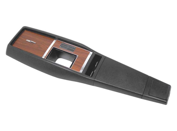 Mittelkonsole für 1969 Chevrolet Camaro mit 4-Gang Schalt-Getriebe - Cherrywood Woodgrain