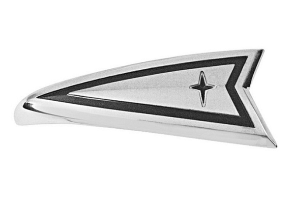 Front Emblem for 1969 Pontiac Le Mans with Chrome Bumper - Arrowhead