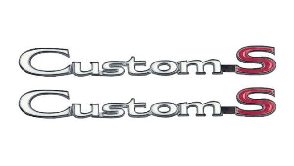 Kotflügel-Embleme für 1969 Pontiac Tempest - Custom S