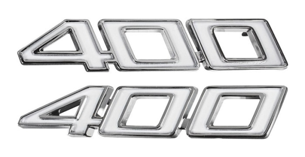 Kotflügel-Embleme für 1970-71 Chevrolet Chevelle 400 - Paar