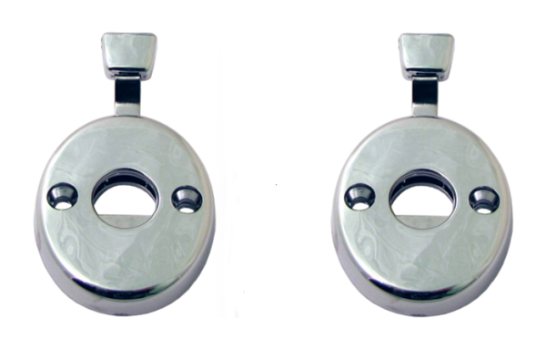 Bucket Seat Headrest Locks for 1970-72 Pontiac Catalina - Pair