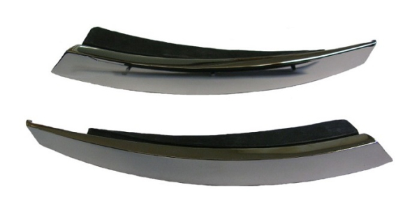 Upper Rear Fender Moldings for 1970-72 Oldsmobile Cutlass and 442 - Pair