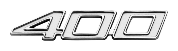 Fender Emblems for 1970-72 Chevrolet Impala / Full-Size Models - 400 / Pair