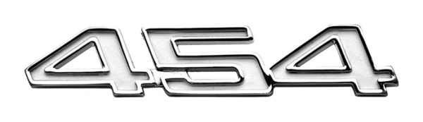 Kotflügel-Embleme für 1970-72 Chevrolet Impala / Full-Size Modelle - 454 / Paar