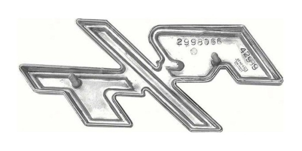 Hood Emblem for 1970 Dodge Charger - R/T