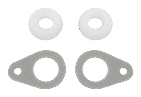 Fender Mounted Turn Signal Indicator Gasket Set for 1971-72 Plymouth Road Runner - 6-Piece