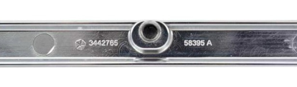 Grill-Emblem für 1971-72 Plymouth Satellite - Flag