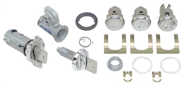 Lock Set -C- for 1971-76 Chevrolet Full Size models