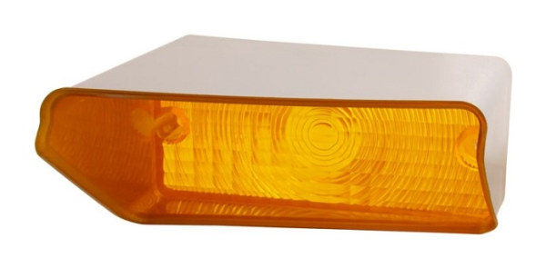 Park/Turn Light Lenses -Amber- for 1971 Ford Fairlane - Pair
