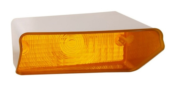 Park/Turn Light Lenses -Amber- for 1971 Ford Fairlane - Pair