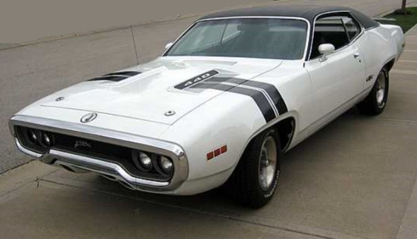 Stripe Set for 1971 Plymouth GTX - reflective