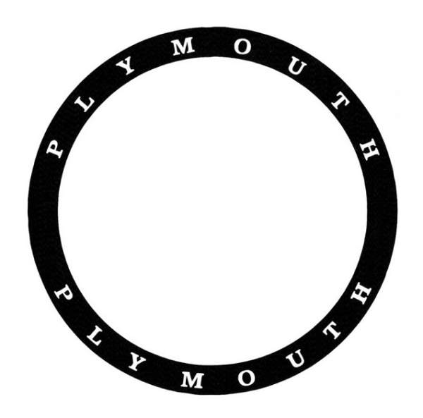 "Plymouth Circle" Header Panel Decal for 1971 GTX and Road Runner