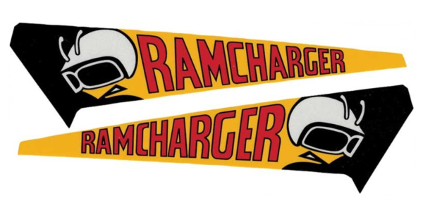 "RAMCHARGER" Decals für 1971 Dodge Charger und Super Bee -Set