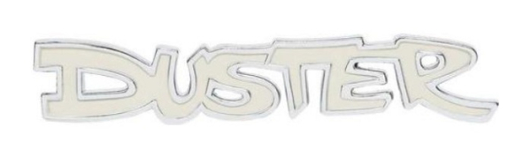 Kotflügel-Embleme für 1972-76 Plymouth Duster - DUSTER / Paar