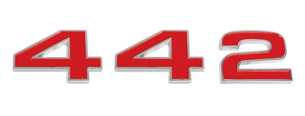 Kühlergrill-Emblem für 1972 Oldsmobile 442 - 442