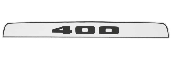 "Engine Size" Hauben-Decals für 1971-72 GTX und Road Runner - Set