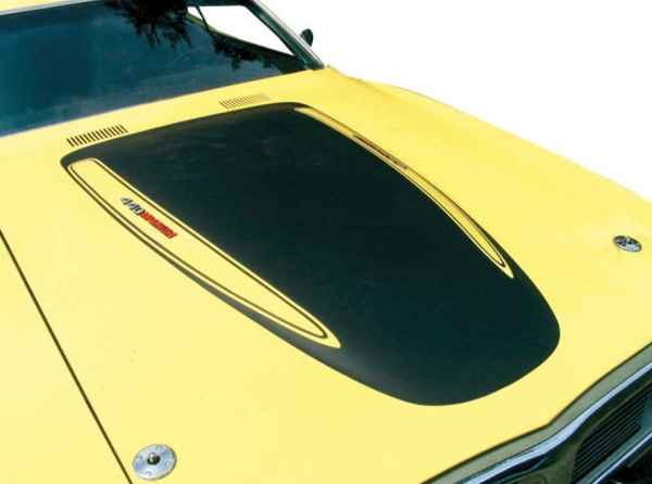 Stencil for 1973-74 Dodge Charger Rallye - Hood Blackout