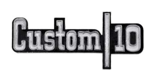 Fender Emblems for 1973-76 Chevrolet C10 Pickup - Custom 10