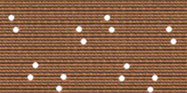 Renovierungs-Himmel -Vinyl perforiert- für 1973-81 Chevrolet Camaro - Ginger Brown