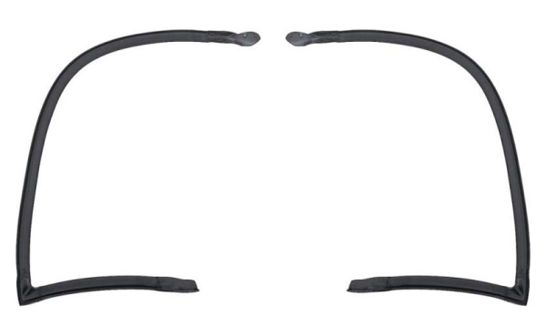 Roof Rail Weatherstrips for 1974-76 Chevrolet Impala/Full-Size 2 Door Custom Coupe