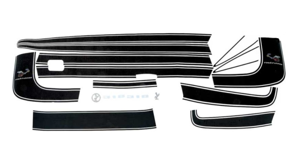 Stripe Set for 1974 Plymouth Road Runner - non reflective