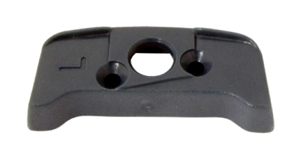 Basis der Sicherheitsgurt-Führung für 1977-79 Pontiac Grand Prix - Schwarz / Links