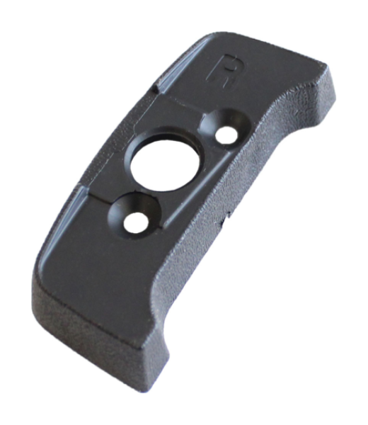 Basis der Sicherheitsgurt-Führung für 1977-79 Pontiac Grand Prix - Schwarz / Rechts