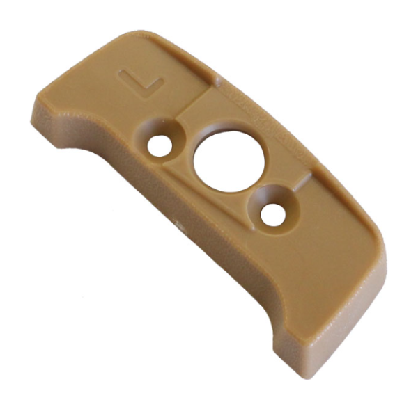 Basis der Sicherheitsgurt-Führung für 1977-79 Pontiac Grand Prix - Braun / Links