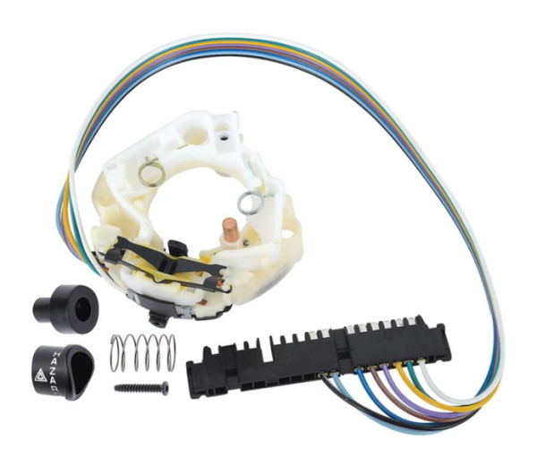 Blinker-Schalter für 1977-83 Chevrolet/GMC Pickup ohne neigungsverstellbarem Lenkrad - Mit Warnblink-Knopf-Set