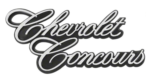 Trunk Emblem for 1977 Chevrolet Nova Concours models