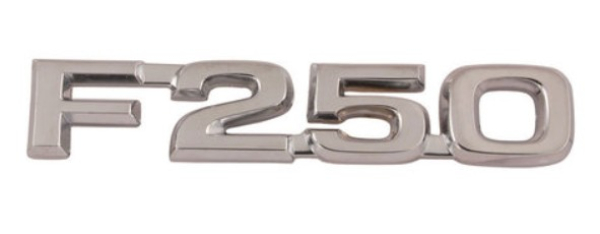 Fender Emblems for 1980-81 Ford F250 - F250/Set