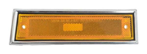 Front Side Marker Lamps with Trim for 1981-91 Chevrolet Pickup - Pair