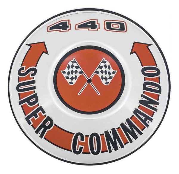 Air Cleaner Cover for 1969-71 Mopar 440 Super Commando - Orange