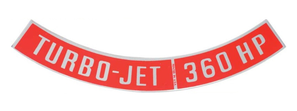 TURBO-JET Luftfilter-Decals l