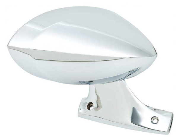 Chrome Outer Door Mirror for 1970 Plymouth Barracuda/Cuda models - right hand side