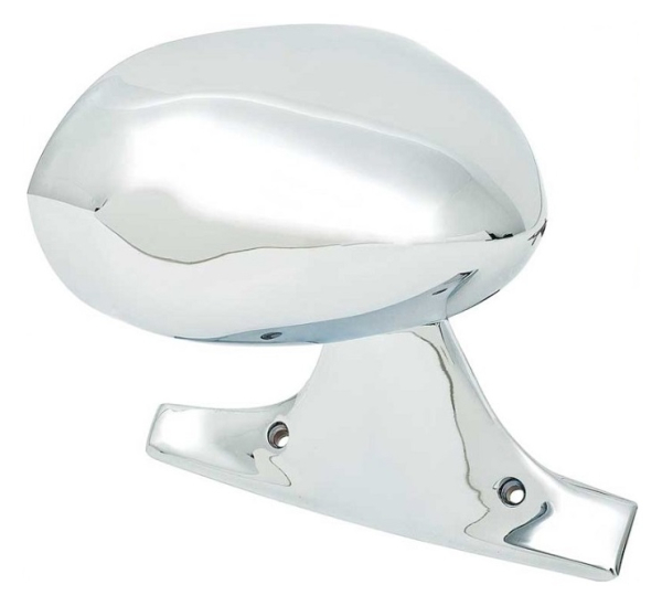 Chrome outer Door Mirror for 1971-74 Plymouth B/E-Body models - right hand side