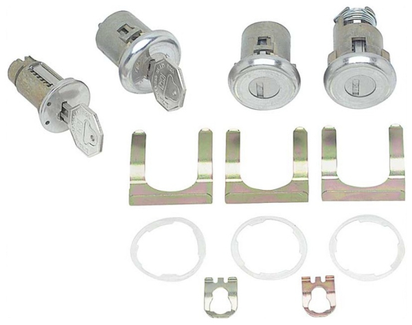 Lock Set -B- for 1965 Chevrolet Chevy ll / Nova models