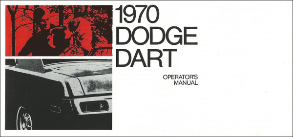 1970 Dodge Dart - Owners Manual (english)