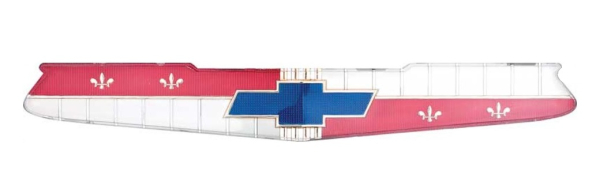 Hauben-Emblem für 1956 Chevrolet 150/210/Bel Air 6-Zylinder Modelle